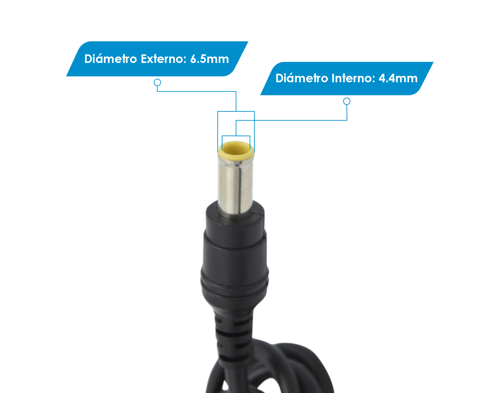 Foto 3 pulgar | Cargador para Laptop Compatible con Sony 19.5v 3.3a Punta 6.5 x 4.4mm