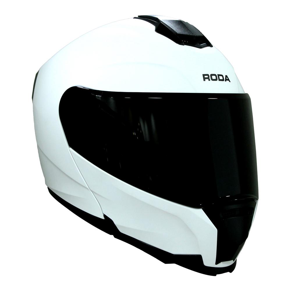 Foto 4 | Casco Roda Revenge Pro Blanco Mate Mica Humo Abatible Svs