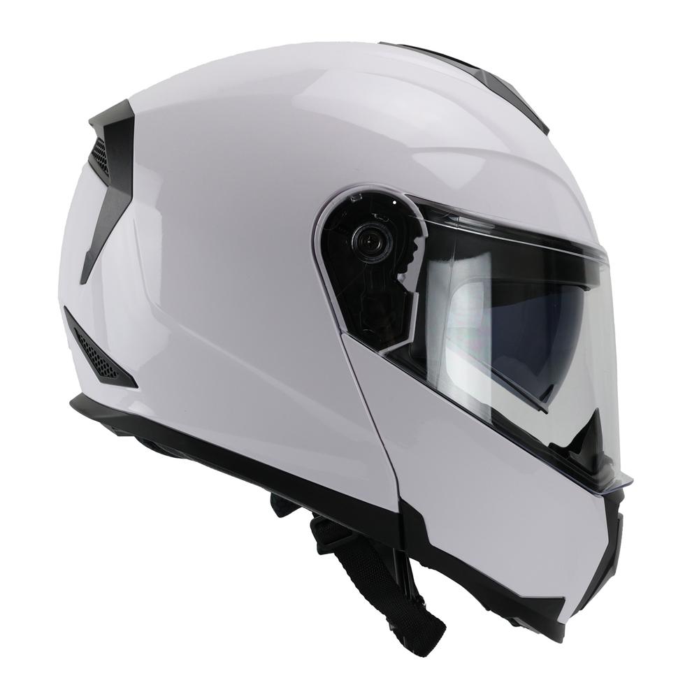 Casco roda abatible discount blanco