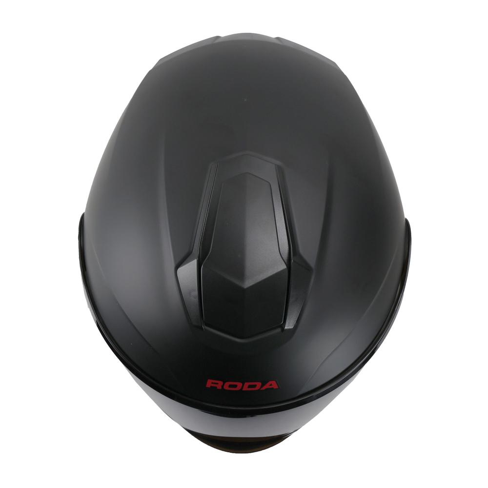 Foto 7 pulgar | Casco Roda Revenge Pro Negro Mate Mica Humo Abatible Svs