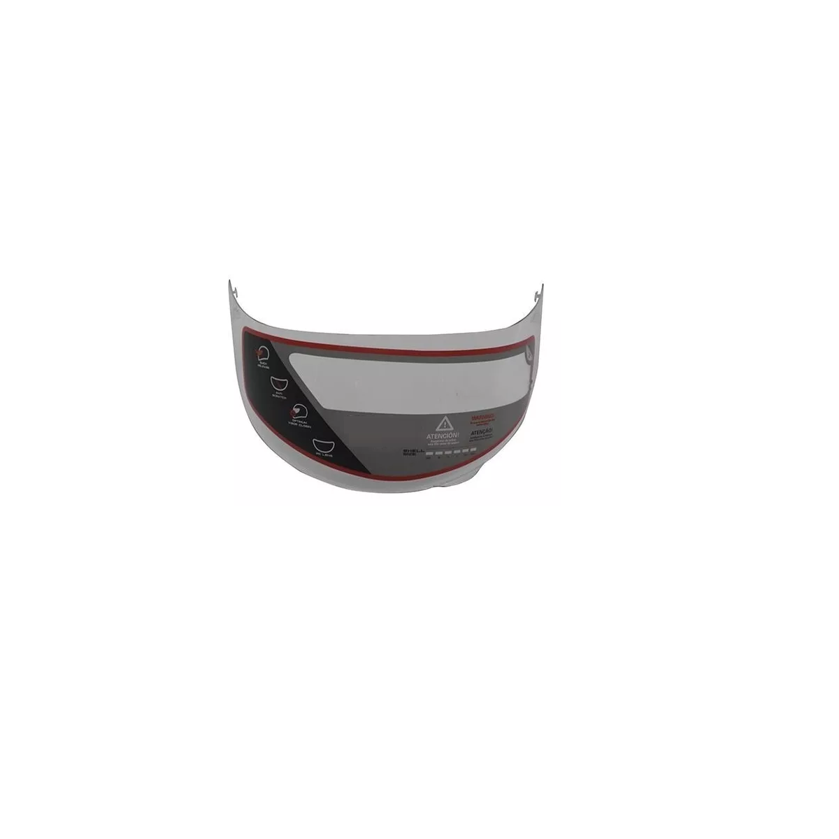 Mica Para Casco Eo Safe Imports Esi-13464  Transparente