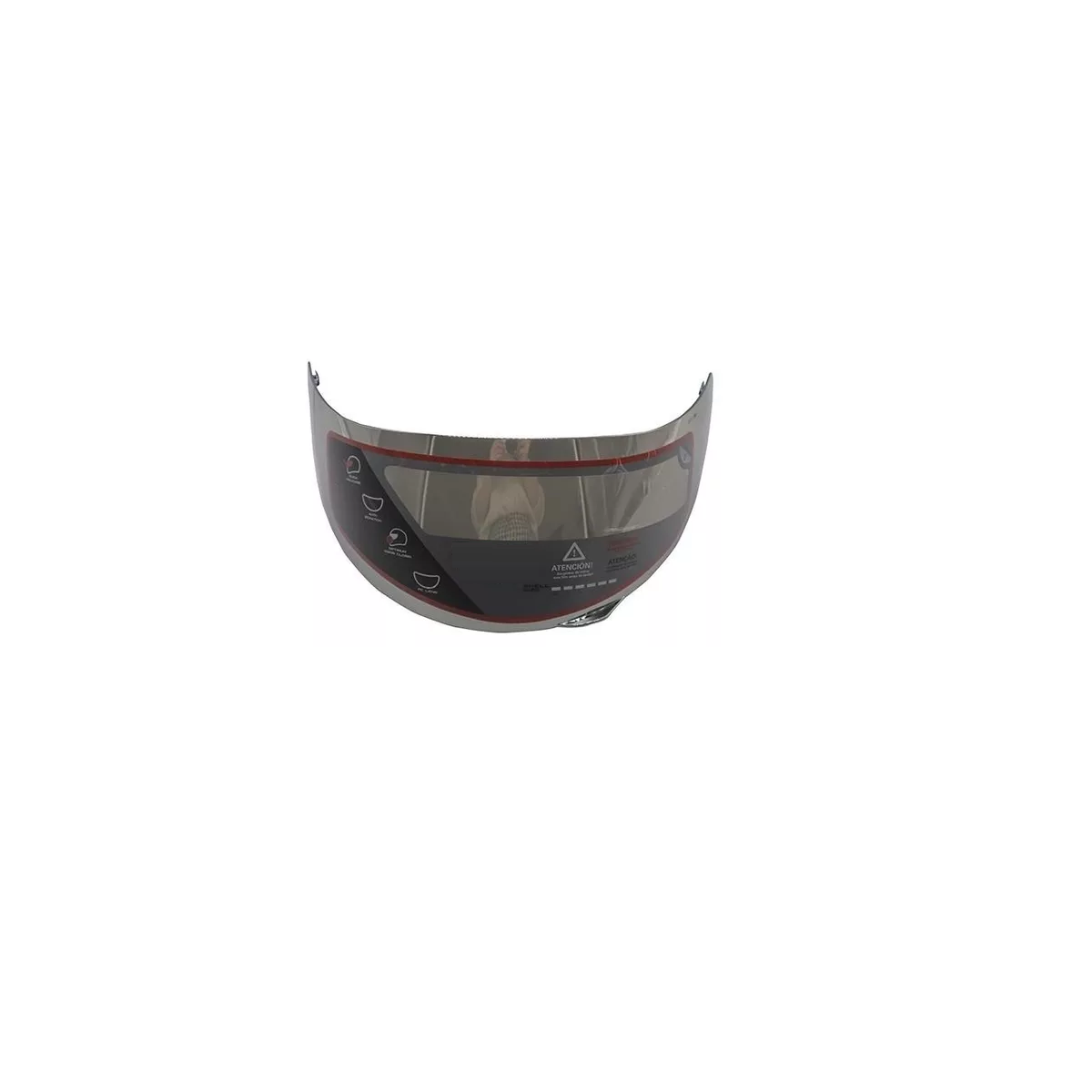 Mica Para Casco Eo Safe Imports Esi-13463 Plata