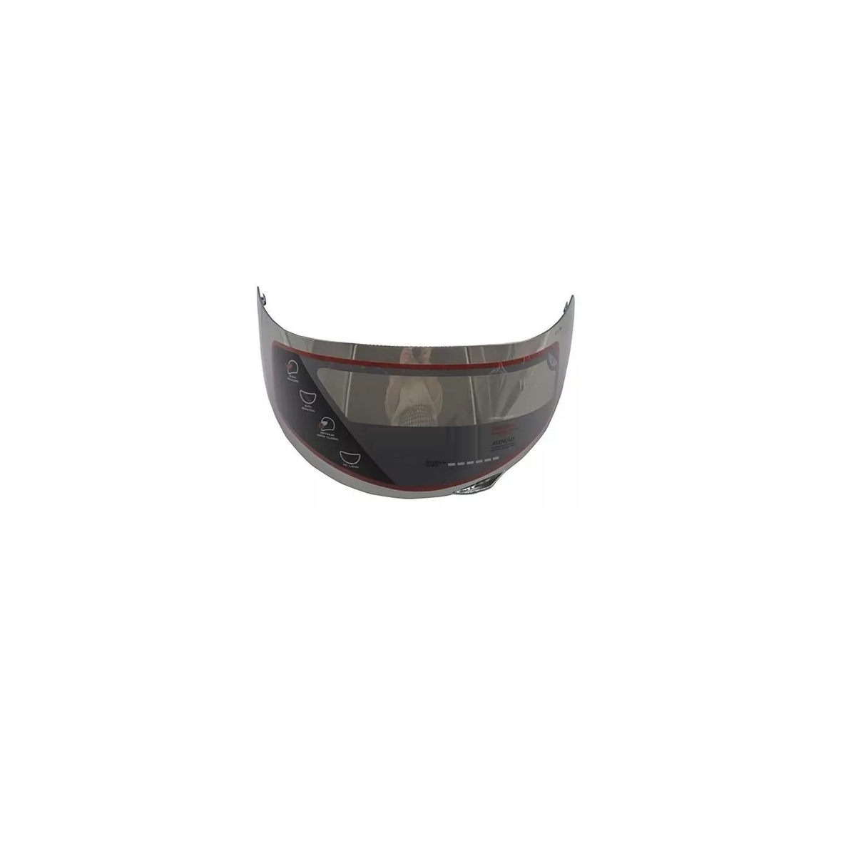 Mica Para Casco Eo Safe Imports Esi-13462 Gris Oscuro