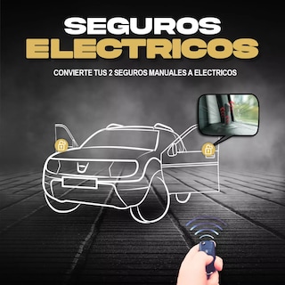 Foto 3 | Alarma Automotriz Universal con 2 Llaves 2 Seguros Electricos 2 Relay Eo Safe Imports Esi-14773 Negro