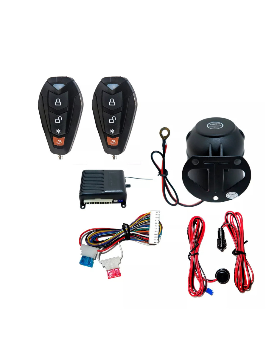 Foto 3 | Alarma Para Automóvil Audiobahn Ms-107