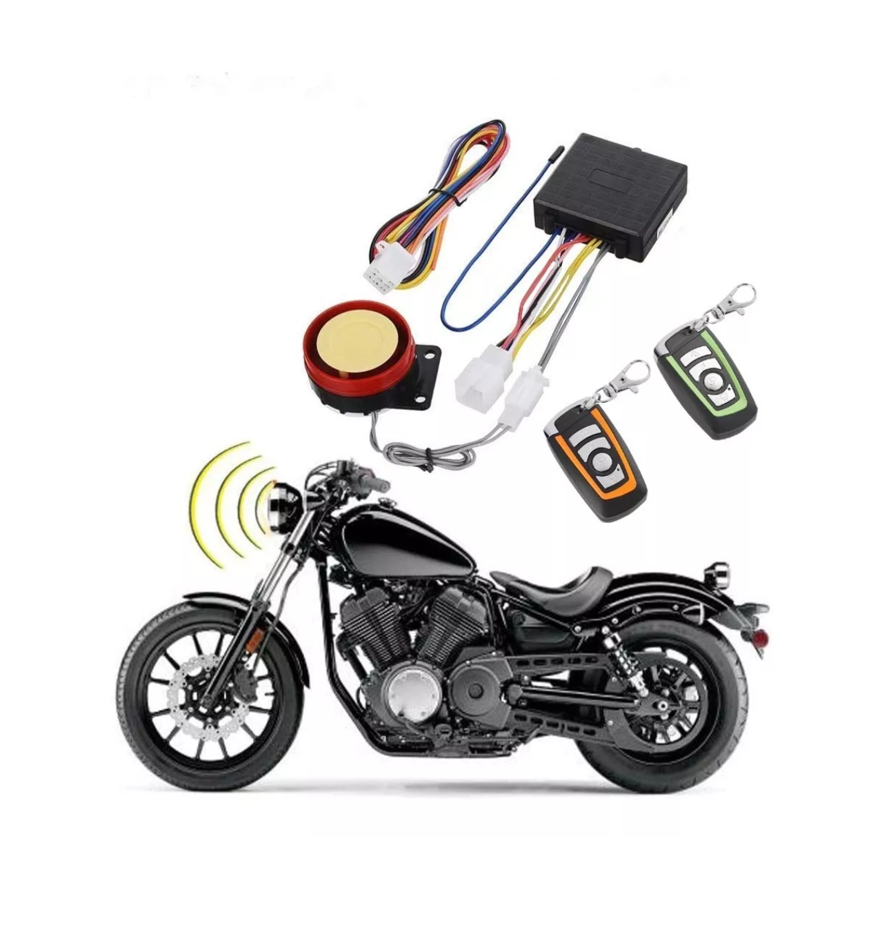 Foto 4 | Alarma Arranque Control Remoto para Moto Seguridad Antirrobo