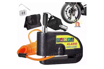 Foto 4 | Alarma Xtellar Motocicle Bloqueo Impermeable Freno Disco Candado