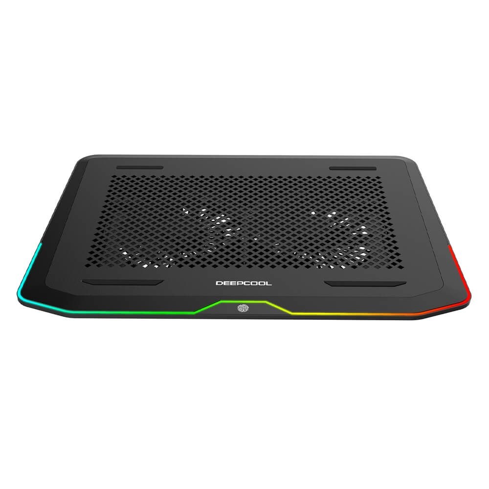 Base Enfriadora Deep Cool N80 color Negro RGB USB 3.0 140 mm $3,286