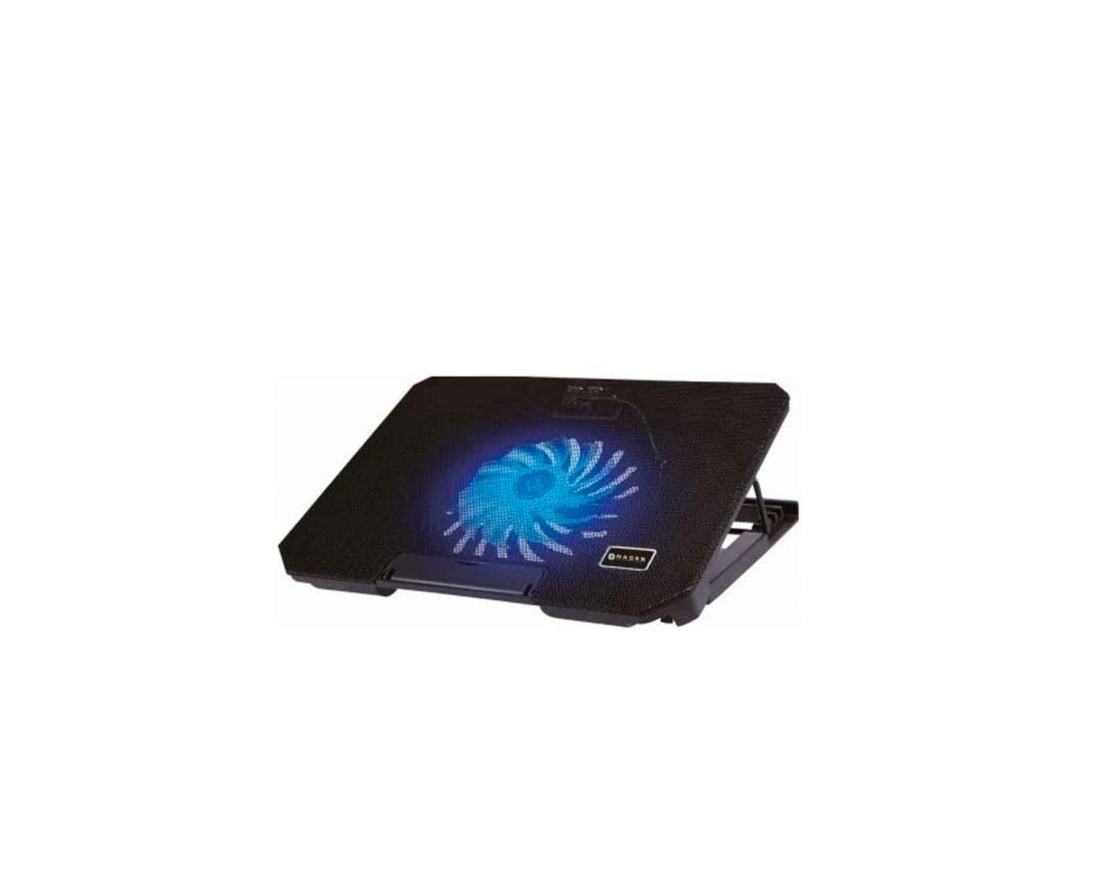 Foto 3 pulgar | Base Enfriadora Naceb Technology Na-637 color Negro Usb2.0 17" Led Azul/vent 5pos