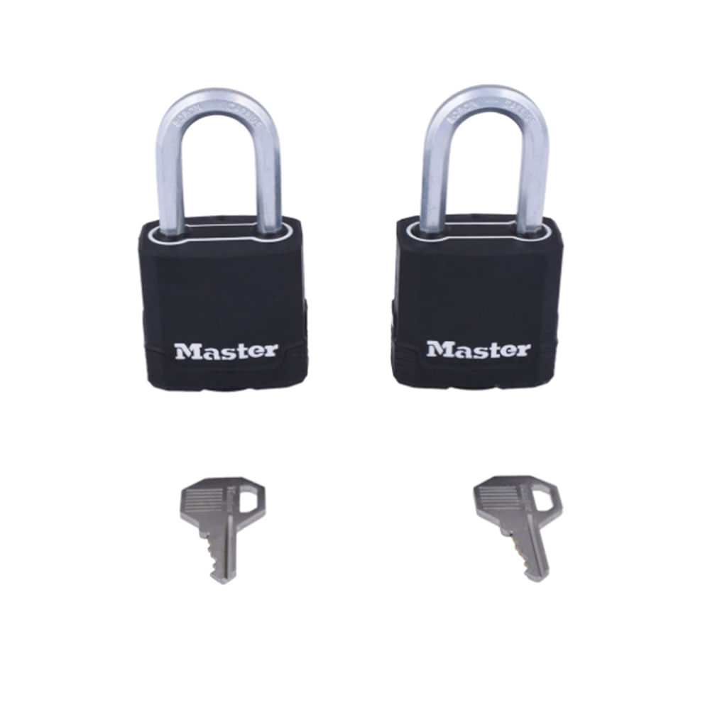 Foto 2 pulgar | Candados Magnum Laminados Master Lock M115xtlfhcmx Color Negro