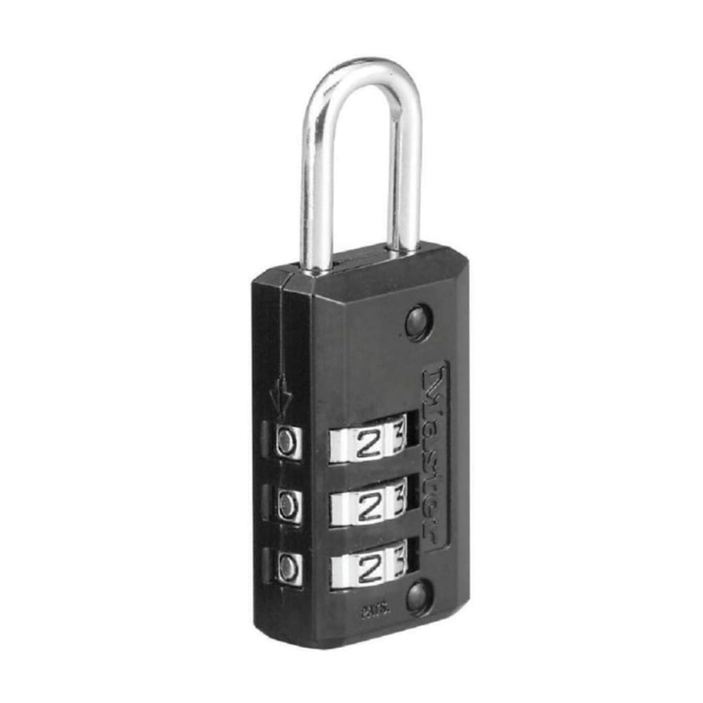 Foto 2 pulgar | Candado Mochilero Master Lock 646dmx Color Negro