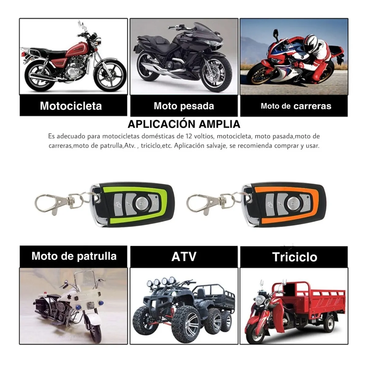 Foto 2 | Alarma Arranque Control Remoto Para Moto Seguridad Antirrobo Eo Safe Imports Esi-208 Multicolor