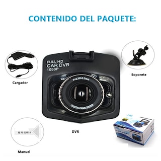 Foto 4 | Cámara Seguridad Para Auto Con Sensor Movimiento Full Hd
