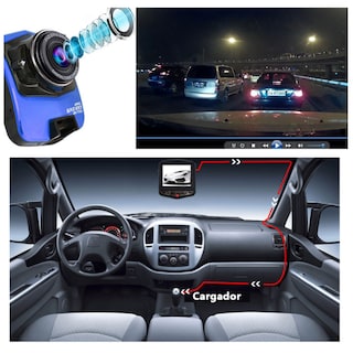 Foto 6 | Cámara Seguridad Para Auto Con Sensor Movimiento Full Hd