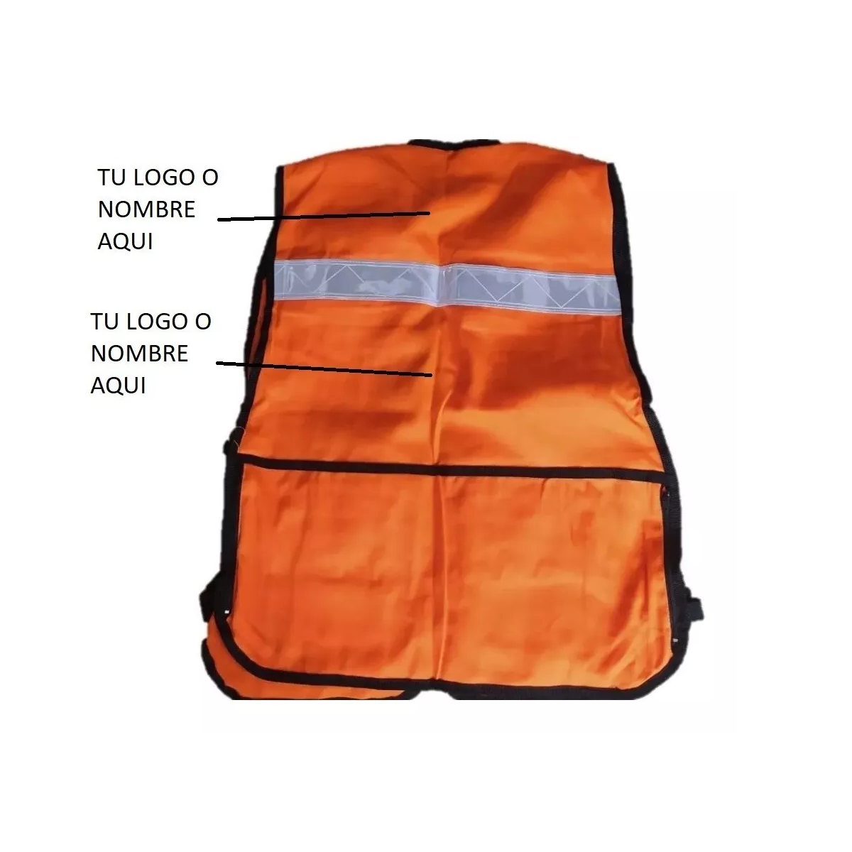 Foto 4 pulgar | Chaleco Reflejante de Seguridad Eo Safe Imports Esi-4810 color Naranja Unitalla