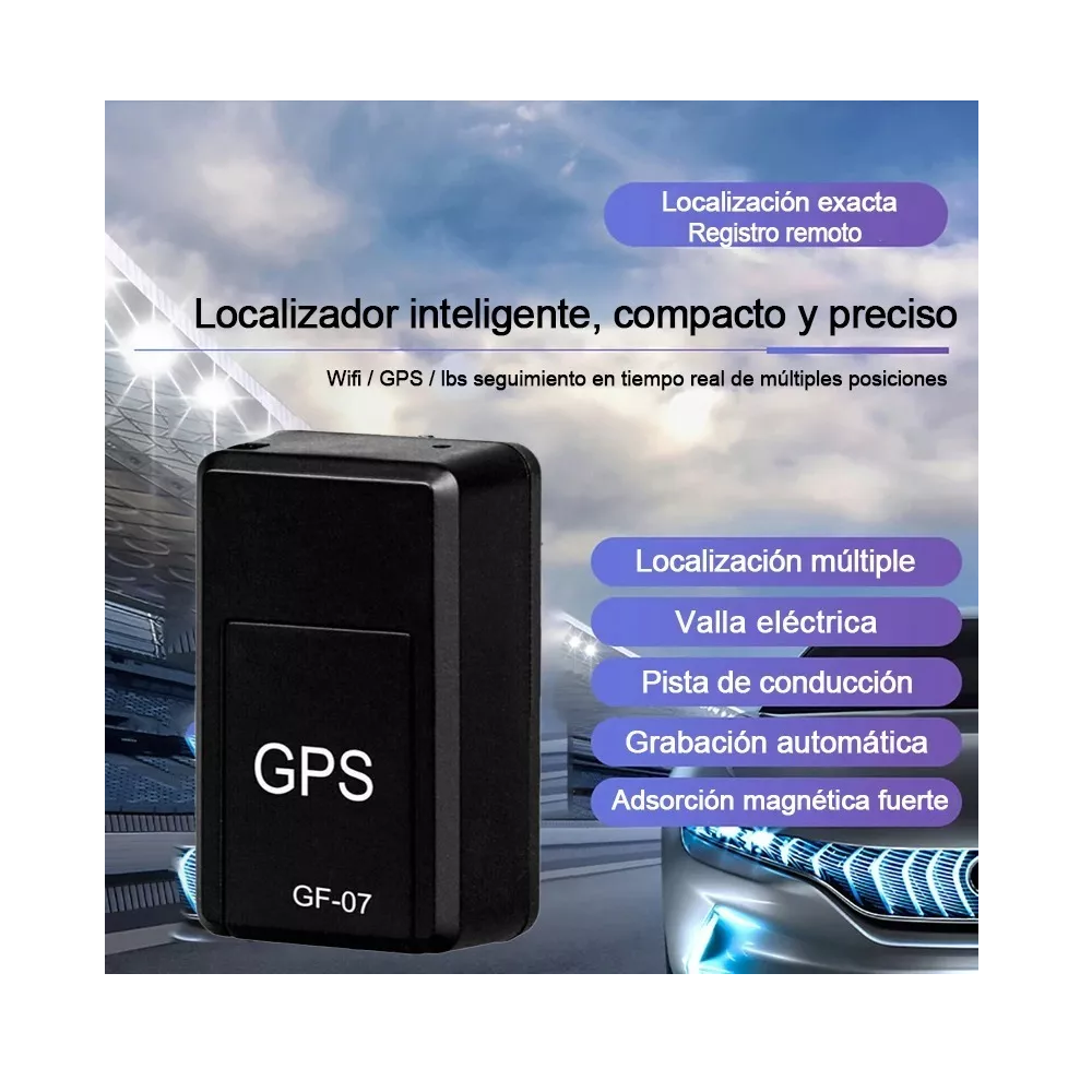 Foto 4 | Mini Localizador Magnético Belug con Gps en Tiempo Real en Maps color Negro para Autos