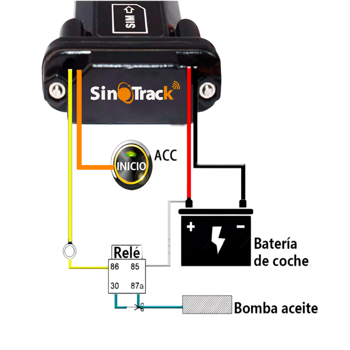Foto 3 | Gps Localizador Auto Moto Sinotrack St901 Plataforma App Relay 4g