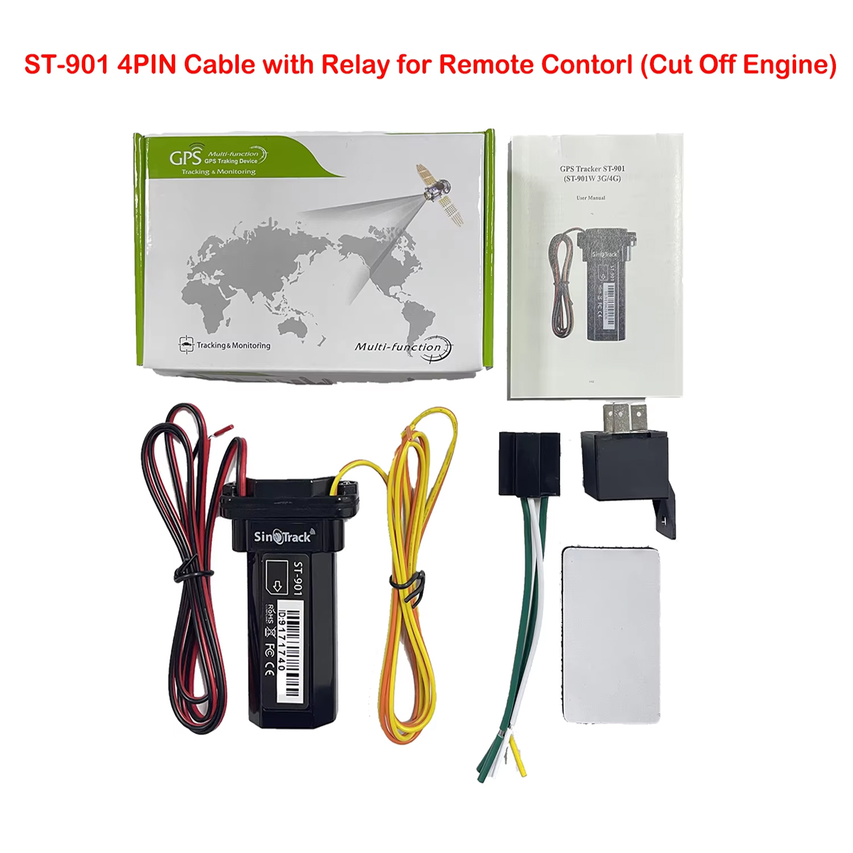 Foto 4 | Gps Localizador Auto Moto Sinotrack St901 Plataforma App Relay 4g