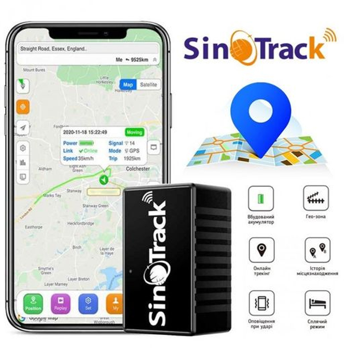 Foto 3 pulgar | Gps Sinotrack St-903 Mini Rastreador Portatil Personas Vehiculos 4g