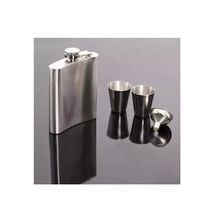 Foto 1 | Set Licorera De 8 Oz, Acero Inoxidable Eo Safe Imports Esi-15444 Plata