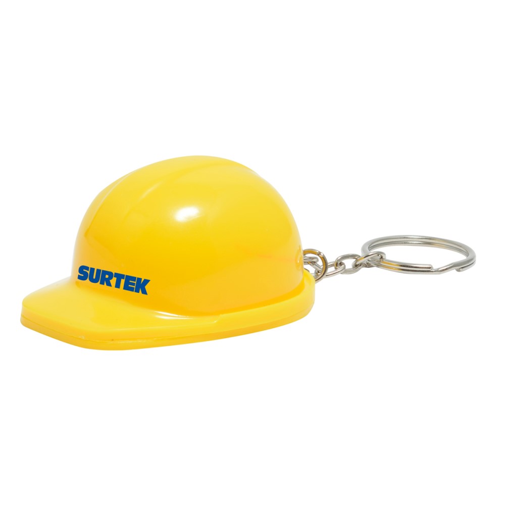 Foto 3 pulgar | Llavero Destapador Surtek 127195 color Amarillo Minicasco de Seguridad