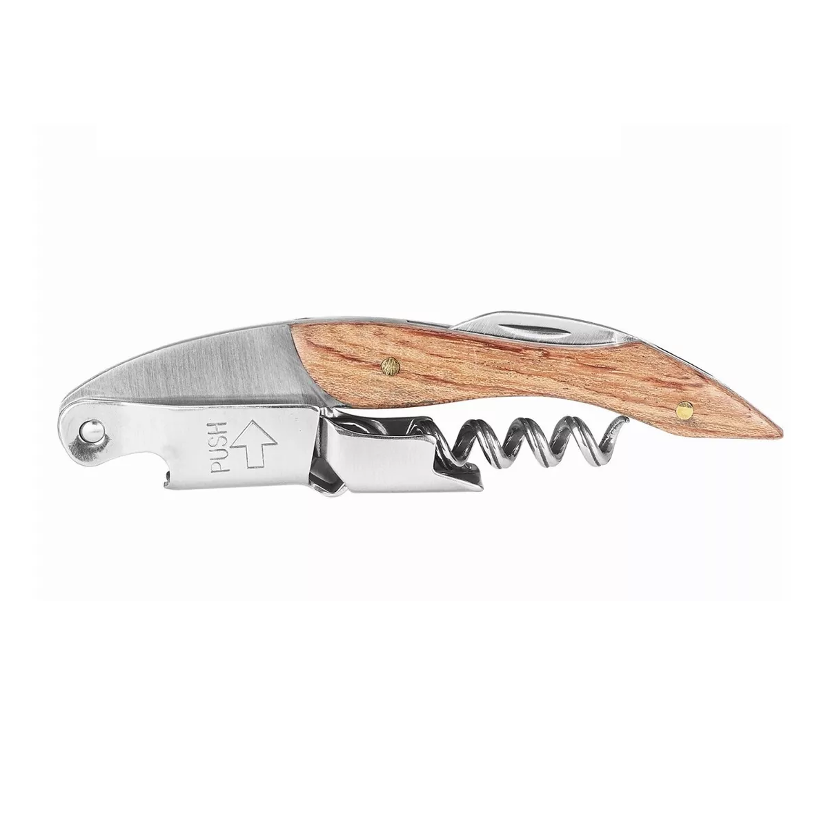 Foto 2 pulgar | Destapador Sacacorchos con Funda de Madera Eo Safe Imports Esi-15446