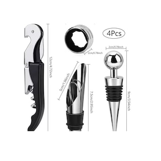 Foto 2 | Descorchador Profesional Eo Safe Imports Esi-15445 Plata