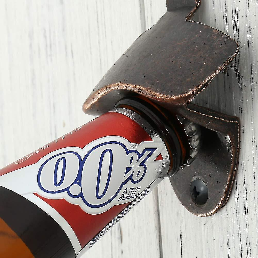 Foto 6 pulgar | Abridor De Cerveza Rústico Montado En La Pared, Paquete De 10 Unidades - Venta Internacional.