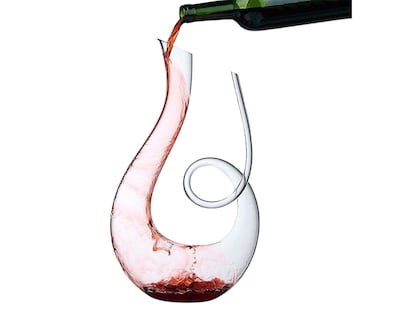 Foto 2 | Decantador Para Vino Soplado A Mano Con Capacidad 1000 ml Bluelander