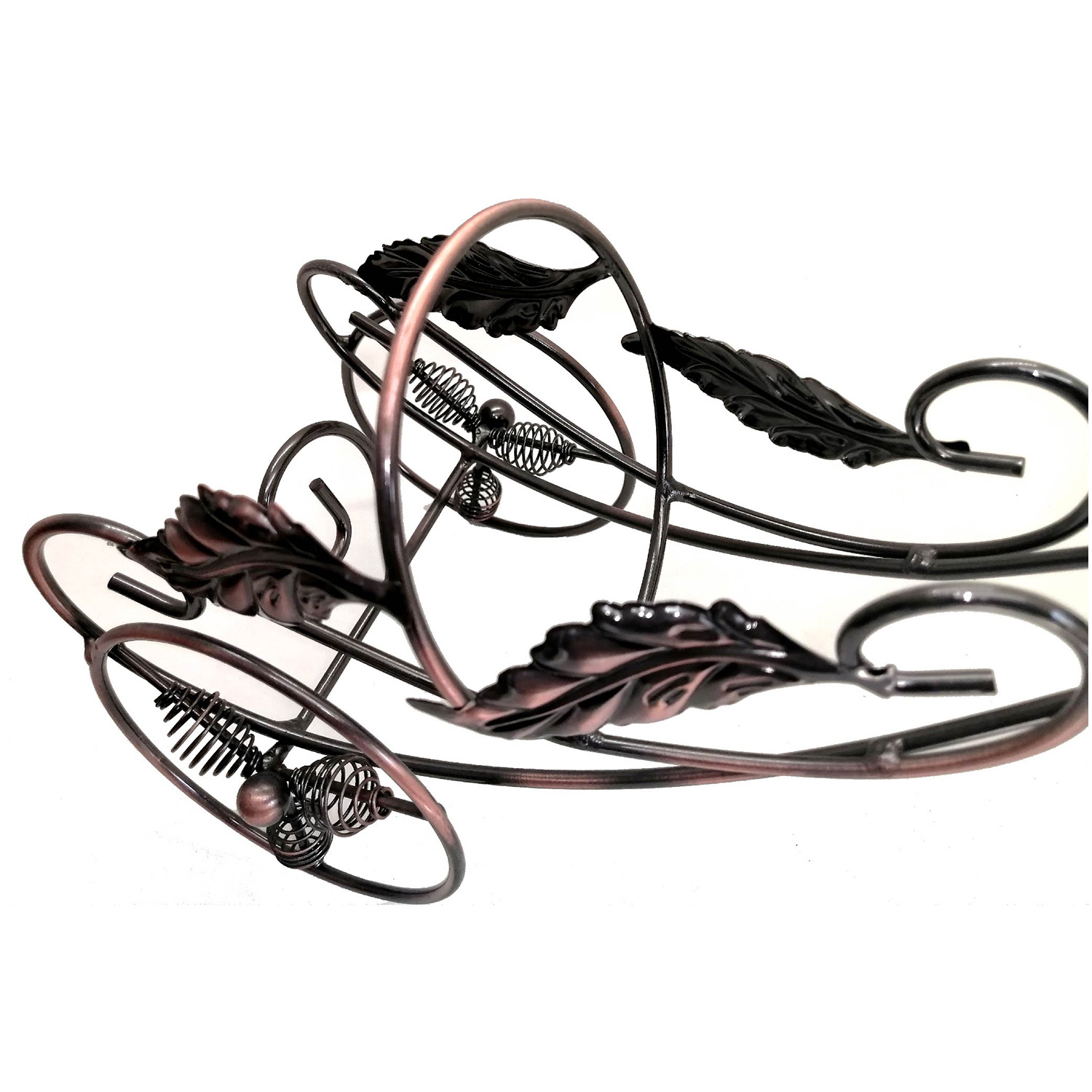 Foto 4 pulgar | Estante para Botella de Vino en Forma de Bicicleta de Metal