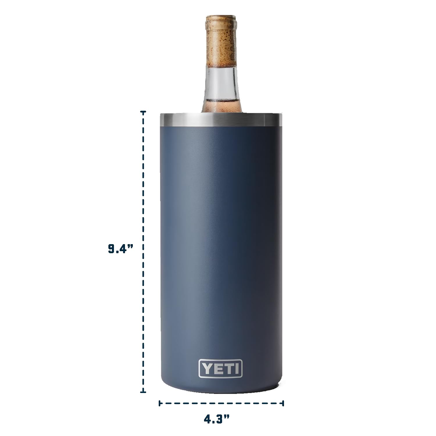 Foto 7 pulgar | Conservador de Frío Yeti Rambler Azul Marino para Botellas de Vino - Venta Internacional