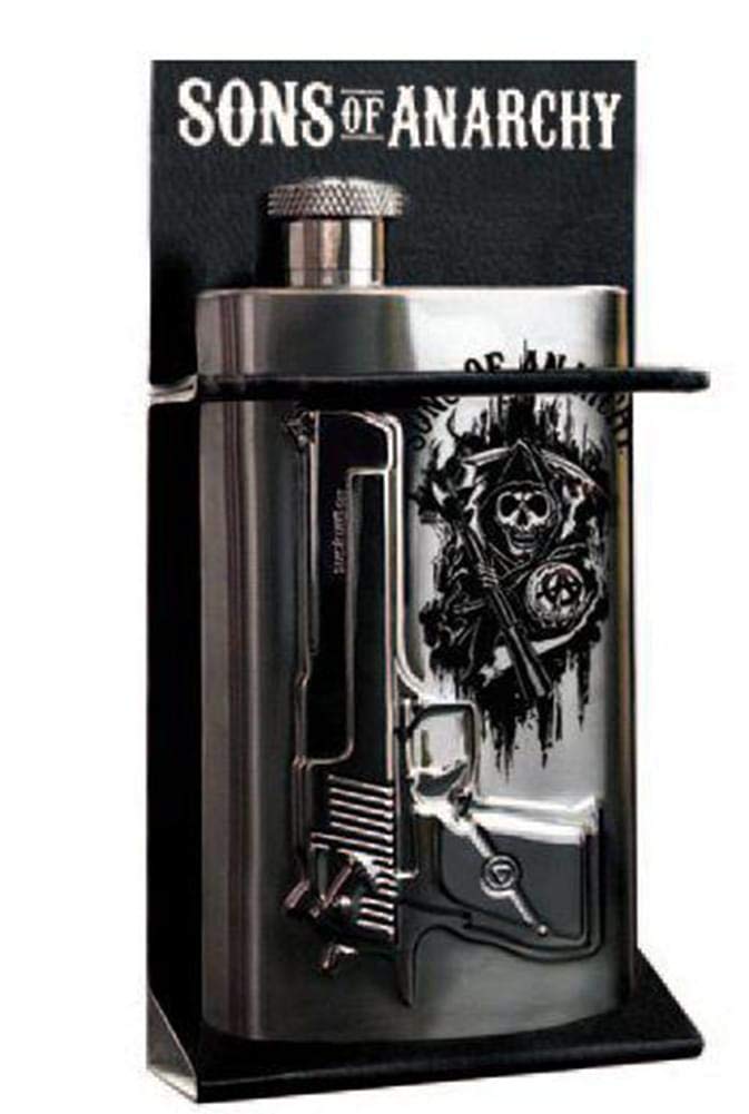 Foto 2 pulgar | Frasco Just Funky Con El Logotipo De Sons Of Anarchy Gun  180 Ml - Venta Internacional.