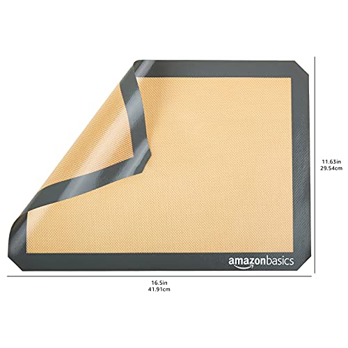 Foto 6 | Venta Internacional - Alfombrilla Para Hornear Amazon Basics De Silicona, Antiadhe