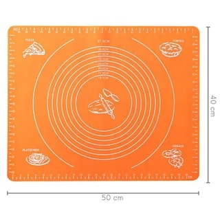 Foto 3 | Estera De Amasar De Silicona Para Pizza, Pan, Empanadas Y Postres - Venta Internacional.