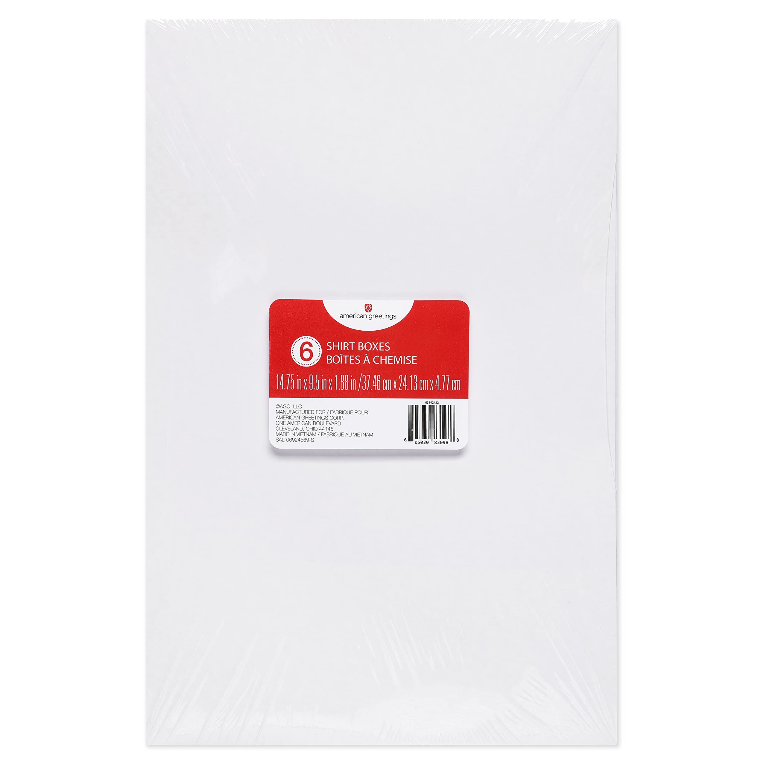 Foto 4 pulgar | Cajas De Camisas American Greetings Blancas Para Navidad (6 Cajas) - Venta Internacional.
