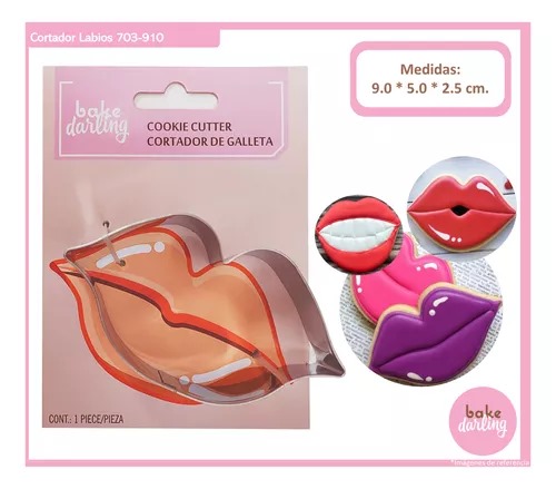 Foto 2 | Cortador Galleta Labios 1 Pz