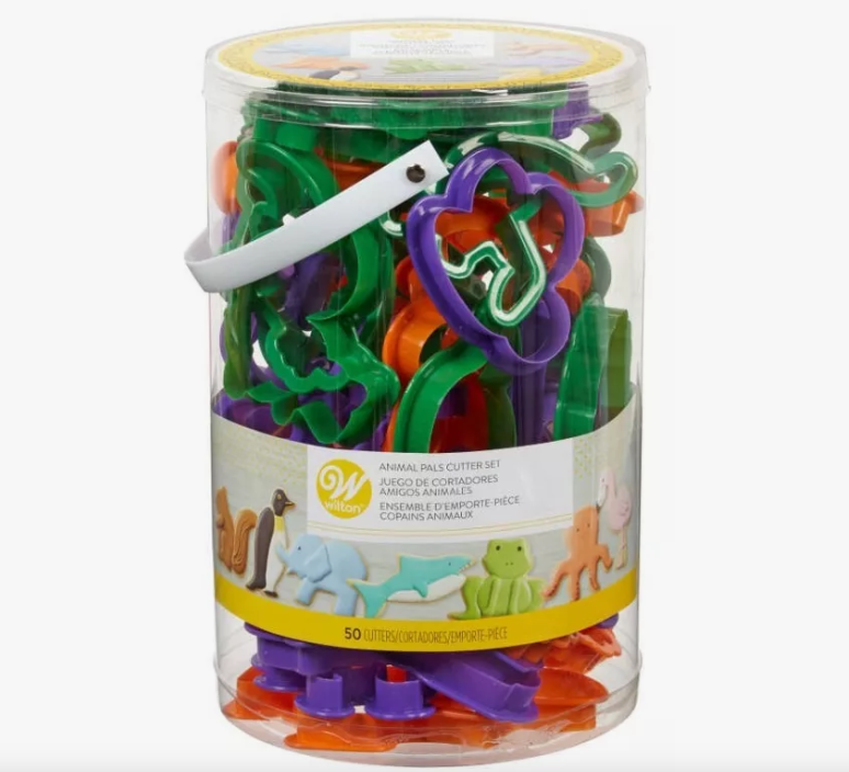Foto 1 | Wilton Cortadores Galleta Animales Aprox. 7.6 Cm. 50 Pz.