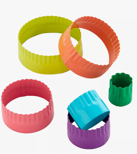 Wilton Cortadores Redondos Colores 6 Piezas