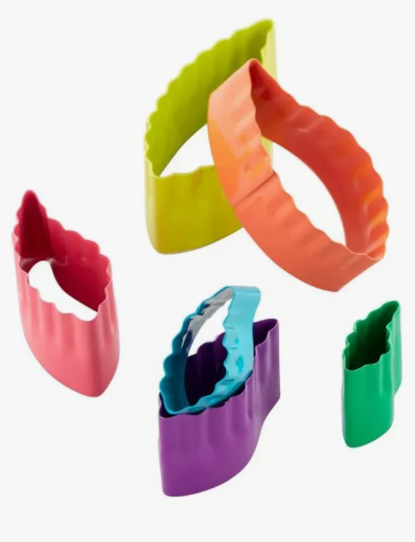 Wilton Cortadores Forma Hoja 6 Pz