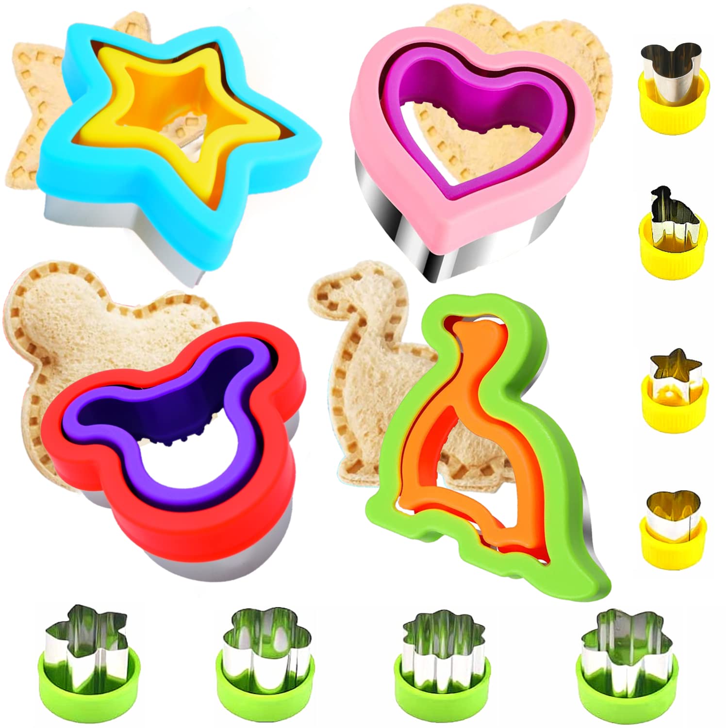Foto 2 pulgar | Juego de Cortador y Sellador de Sándwiches Uncrustables Maker Banic 12 Piezas - Venta Internacional