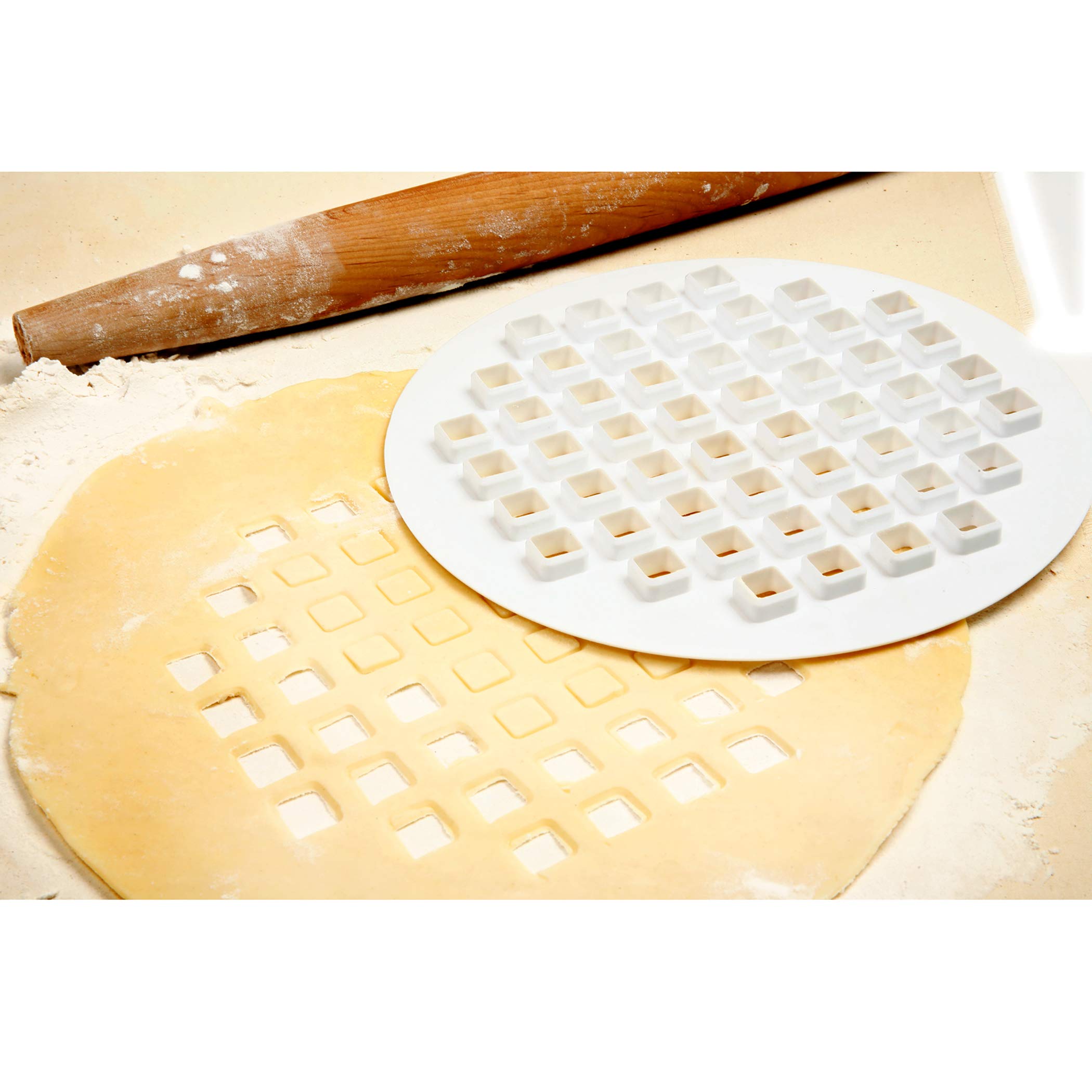 Foto 3 pulgar | Cortador De Tartas Norpro Lattice De 25 Cm De Diámetro, Color Blanco - Venta Internacional.