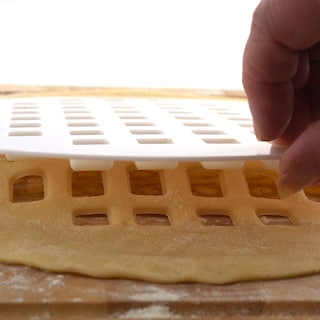 Foto 3 | Cortador De Tartas Norpro Lattice De 25 Cm De Diámetro, Color Blanco - Venta Internacional.
