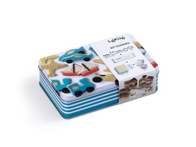 Foto 3 | Kit Para Hacer Galletas De Transportes Para Niños Lekue