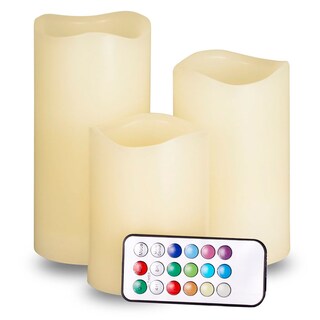 Foto 1 | Velas Led Iliosinnova con Aroma Vainilla 3 Piezas