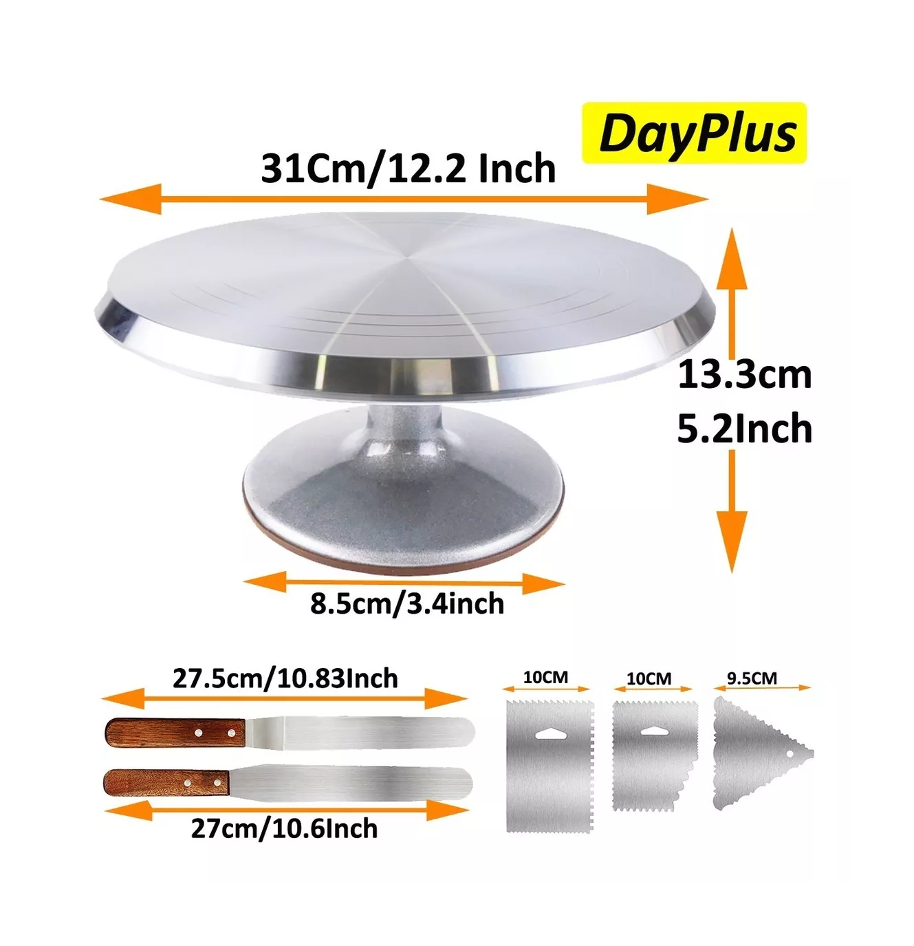 Foto 3 pulgar | Base Giratoria Dayplus para Pasteles