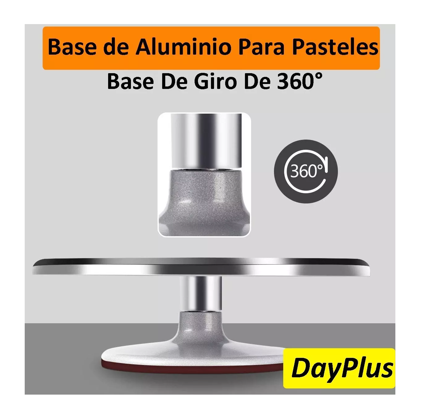 Foto 4 pulgar | Base Giratoria Dayplus para Pasteles