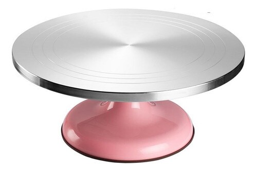 Base Giratoria Para Decorar Pastel O Postres Diy 12 Pulgadas Para Chefs Suministros De Decoración $749