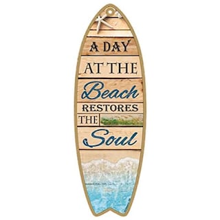 Foto 1 | Tabla de Surf Decorativa Ventdepot 1 Pieza Multicolor