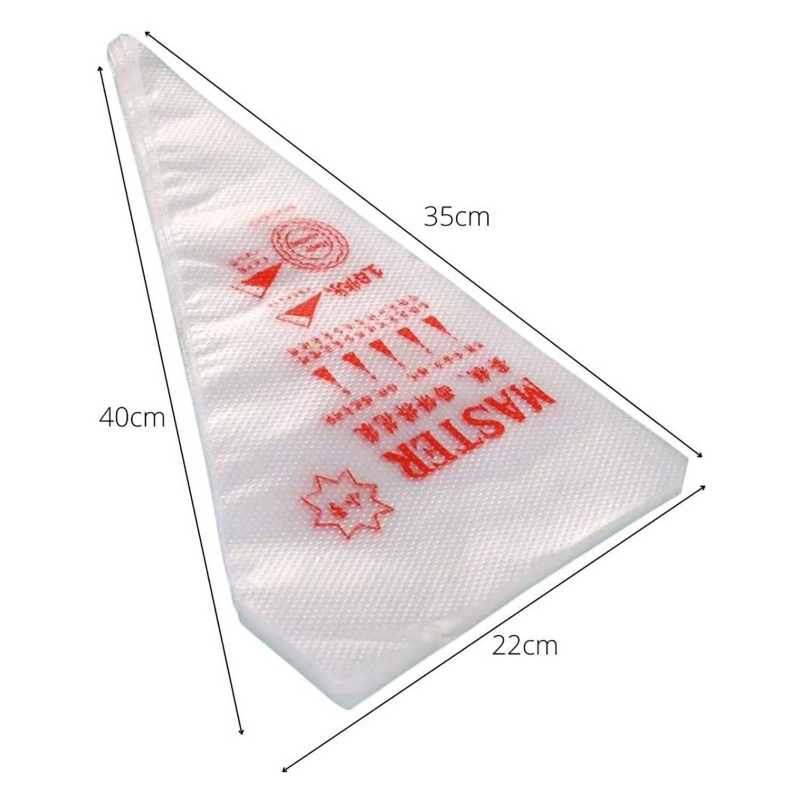 Foto 3 | Funda Desechable Para Decoración De Tartas, Manga, 35 Cm, 100 Unidades - Venta Internacional.