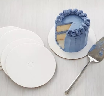 Foto 3 | Wilton Base Pastel Cartón Blanco 10'' Paq 12 Pz